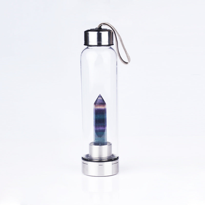 Crystal Point Healing Bottle