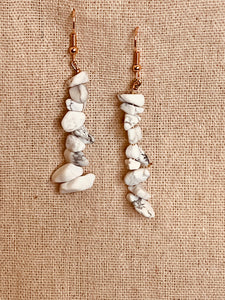 Soothing Howlite Earrings