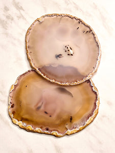 Amber Agate Charging Plate