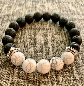 Calming Queen Howlite Bracelet