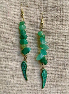 Green Aventurine w/ Wings